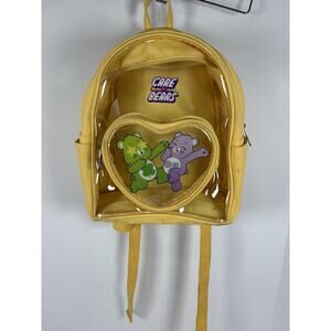 CARE BEARS 12 INCH MINI BACKPACK. BRAND NWT Miniso Japan Share Bear Good luck